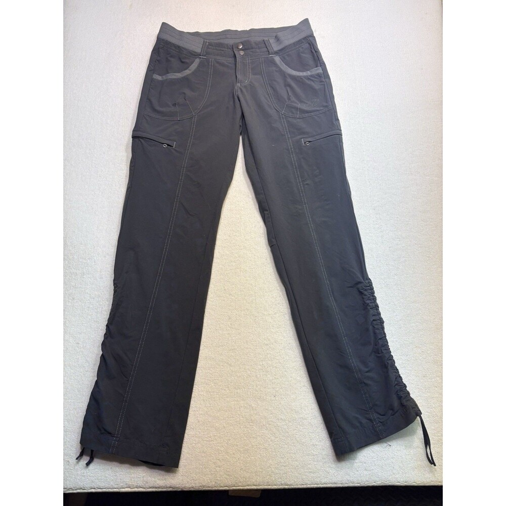 Kuhl Pants Womens Size 6 Gray Cargo Hiking Durango Cinch Ankle Outdoors Stretch